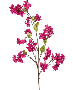 Kunstig Bougainvillea Gren Fuchsia 130cm