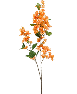 Kunstig Bougainvillea Gren Oransje 117cm