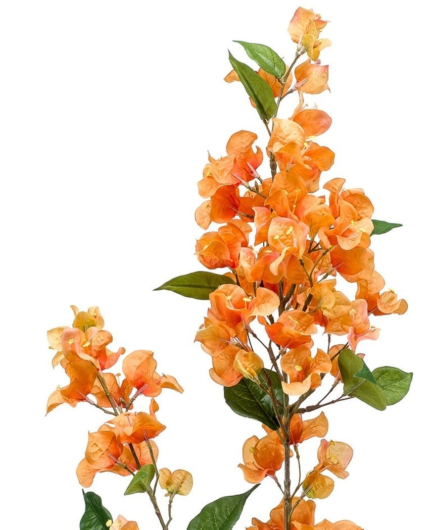 Kunstig Bougainvillea Gren Oransje 117cm