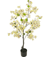 Kunstig Bougainvillea Tre Hvit 120 cm