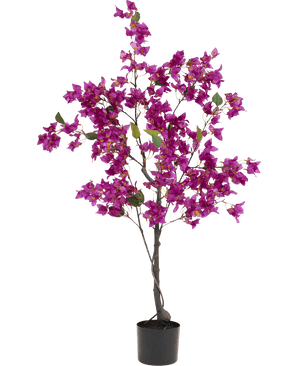 Kunstig Bougainvillea Tre Lilla 120cm