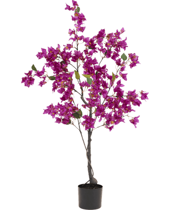 Kunstig Bougainvillea Tre Lilla 120cm