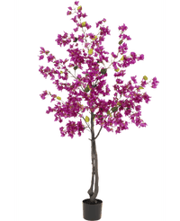 Kunstig Bougainvillea Tre Lilla 180cm