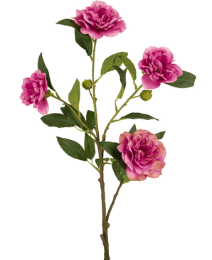 Kunstig Camellia Stilk Rosa 80cm