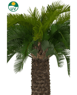 Kunstig Cycas Palme Deluxe UV 130cm