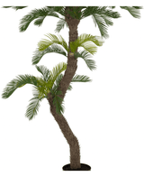 Kunstig Cycas Palme Twist UV 160cm