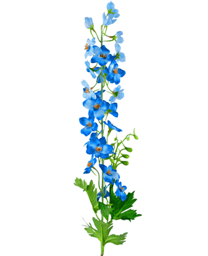 Kunstig Delphinium Blå 79cm