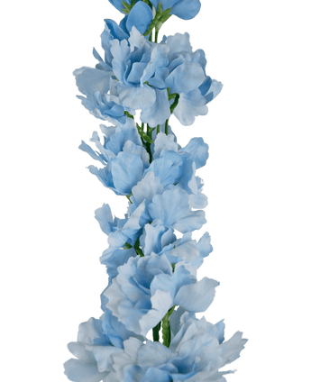 Kunstig Delphinium Real Touch Blå 90cm