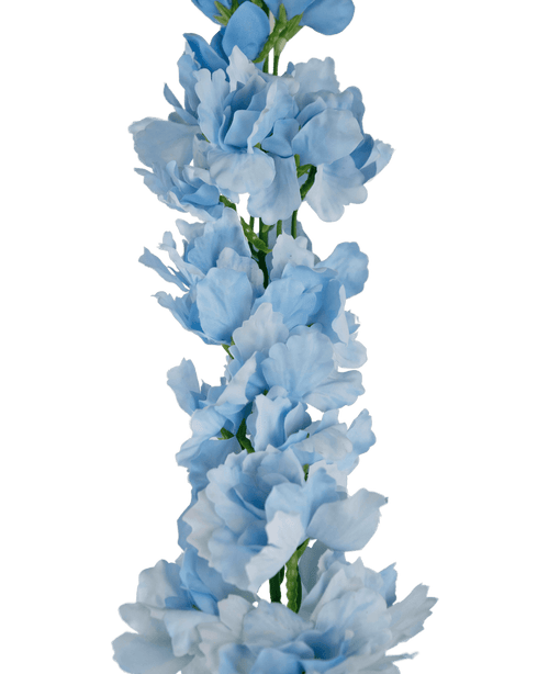 Kunstig Delphinium Real Touch Blå 90cm