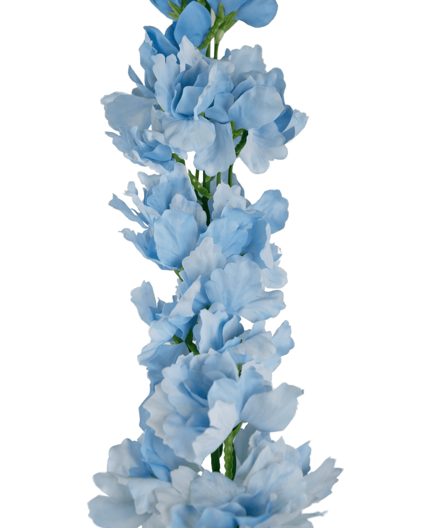 Kunstig Delphinium Real Touch Blå 90cm