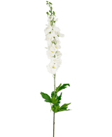 Kunstig Delphinium Real Touch Hvit 90cm