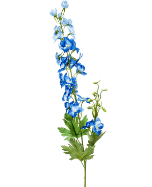 Kunstig Delphinium Stilk Blå 77cm