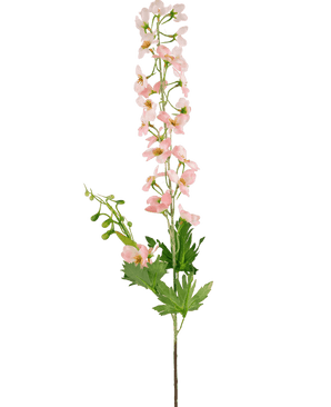 Kunstig Delphinium lys rosa 79cm