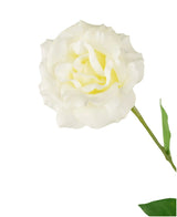 Kunstig Eustoma Real Touch Hvit 72cm