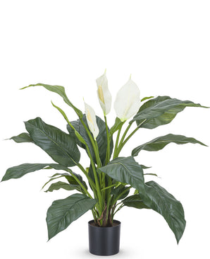Kunstig Fredslilje Spathiphyllum 85cm