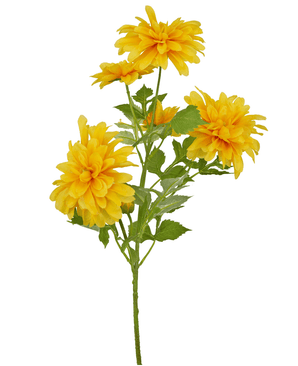 Kunstig Georgine Oransje 60cm