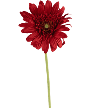 Kunstig Gerbera Rød 53cm