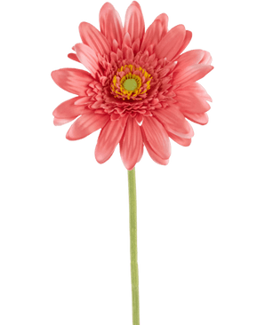 Kunstig Gerbera Rosa 53cm