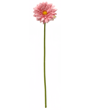 Kunstig Gerbera rosa 53cm