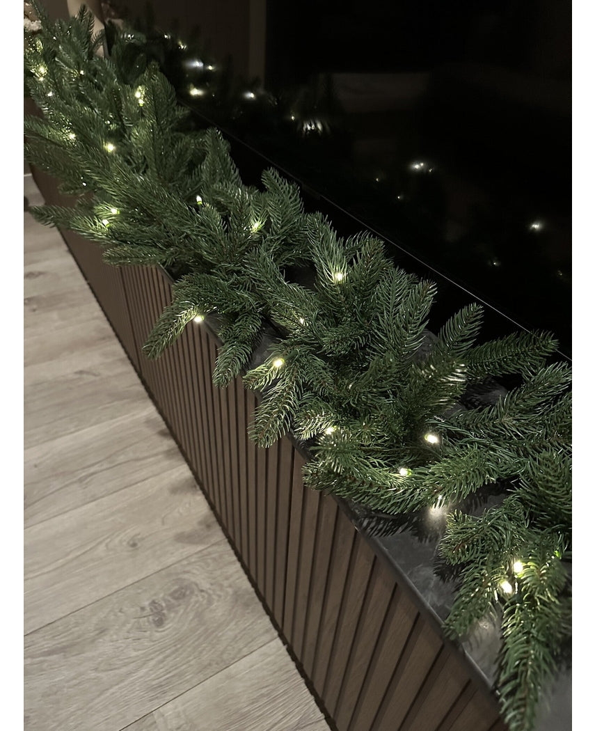 Kunstig Gran Girlander Smart-Led lys 100% PE Premium