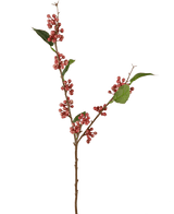 Kunstig Gren Med Bær Rød 64cm