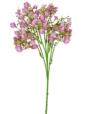 Kunstig Gypsophila Fiolett 46cm