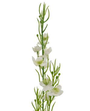 Kunstig Hagesildre Gress Hvit 65cm brannhemmende