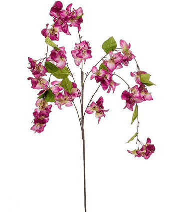 Kunstig Henge Bougainvillea Gren Lilla 120cm