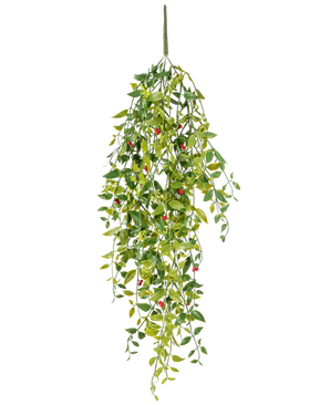 Kunstig Hengende Gardenia med Bær 81cm