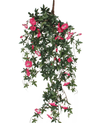 Kunstig Hengende Petunia Fuchsia 80cm