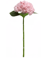 Kunstig Hortensia "Annabelle" Real Touch Rosa 55cm