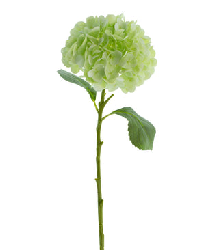 Kunstig Hortensia Real Touch Lys Grønn 49 cm