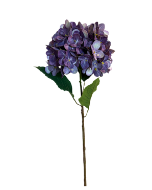 Kunstig Hortensia Stilk Real Touch Lilla 58 cm
