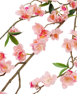 Kunstig Kirsebær Gren XL Rosa 120cm