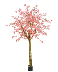 Kunstig Kirsebærtre Rosa 240cm