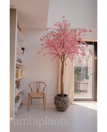 Kunstig Kirsebærtre Rosa 240cm