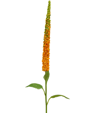 Kunstig Kniphofia Rakettblomst Oransje 107cm