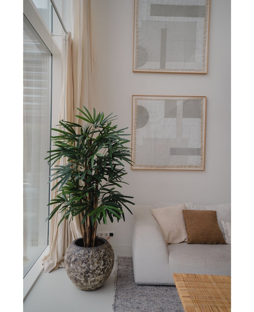 Kunstig Lady Palme Brannsikker 150cm