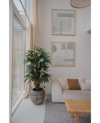 Kunstig Lady Palme Brannsikker 150cm