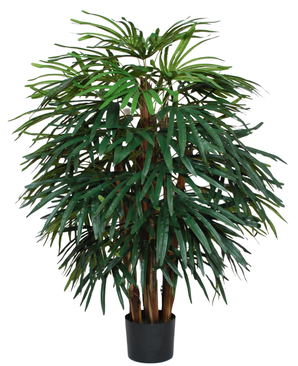 Kunstig Lady Palme Fyldig 120 cm