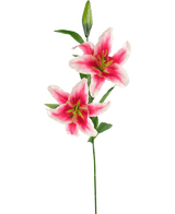 Kunstig Lilje Rosa 85cm