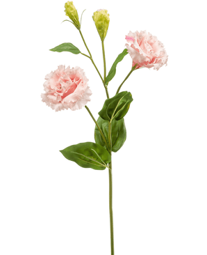 Kunstig Lisianthus Stilk Lyse Rosa 62cm