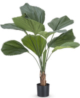 Kunstig Lucuala Grandis plante 120 cm