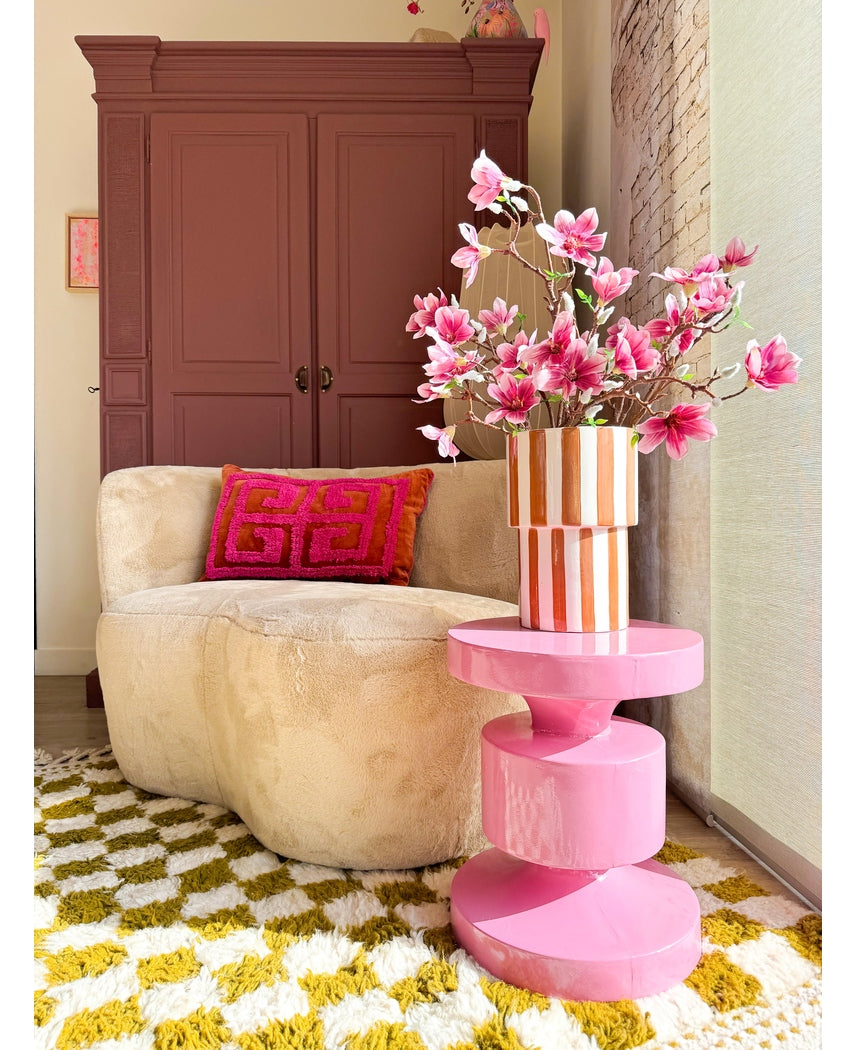 Kunstig Magnolia gren Rosa 89cm