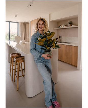 Kunstig Magnolia i Potte 46cm