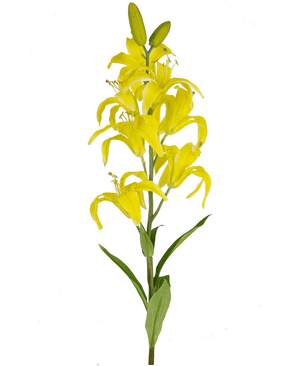 Kunstig Martagonlilje Gul 78cm