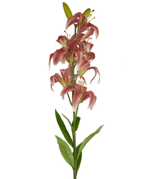 Kunstig Martagonlilje Mørk Rosa 78cm