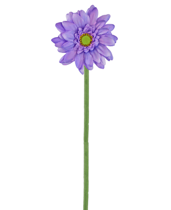 Kunstig Mini Gerbera Lilla 47cm