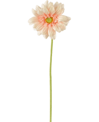 Kunstig Mini Gerbera Rosa 47cm