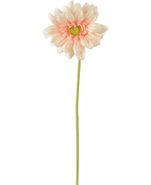 Kunstig Mini Gerbera Rosa 47cm